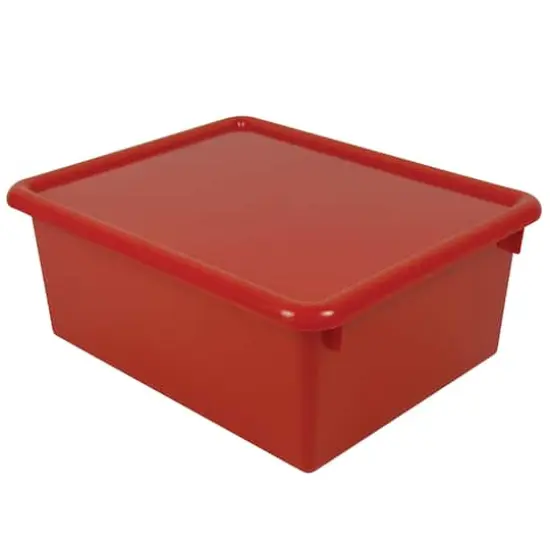 Romanoff&reg; Stowaway&reg; 5" Letter Box with Lid, 2ct. Red {4}