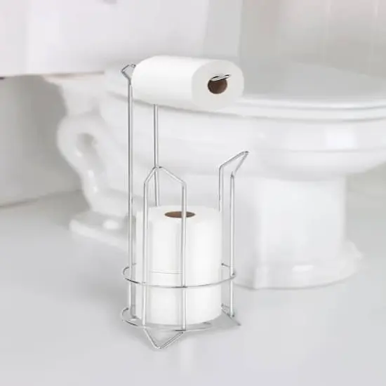 Bath Bliss Toilet Paper Holder & Reserve Chrome {5}