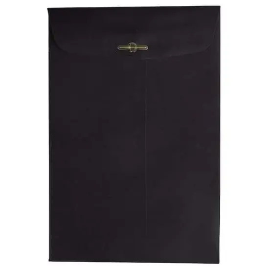 JAM Paper 6" x 9" Smooth Black Open End Catalog Envelopes, 25ct. {3}