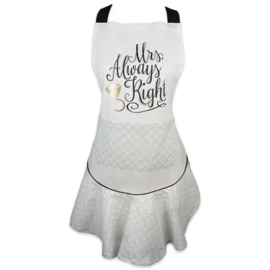 Mrs. Always Right Ruffle Apron {1}