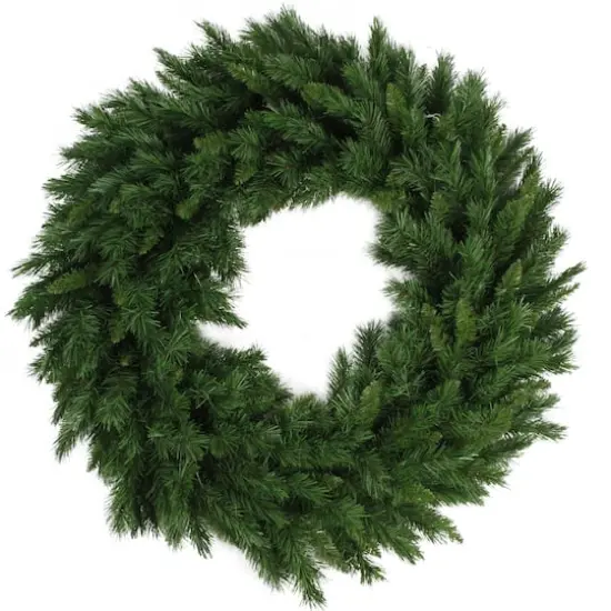 24" Lush Mixed Pine Artificial Christmas Wreath {4}