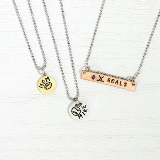 ImpressArt&reg; 6mm Sports Metal Stamps Pack {6}