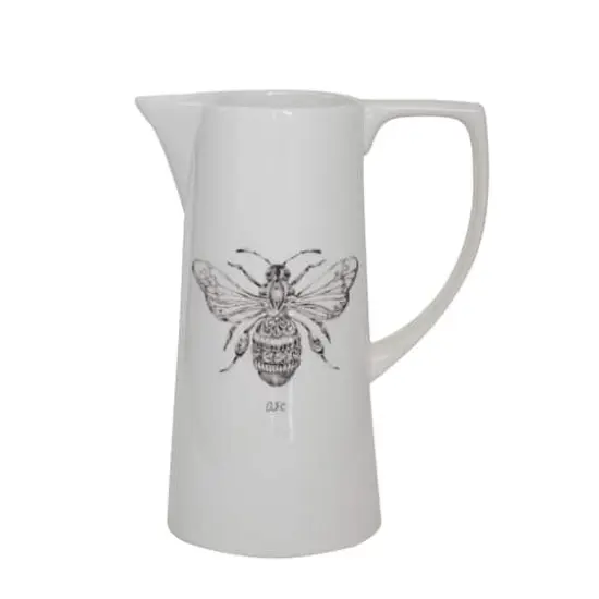 Hello Honey&reg; 10" Vintage Bumblebee Ceramic Pitcher {1}