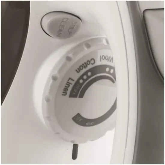 Brentwood&reg; White Steam Iron with Auto Shutoff {7}