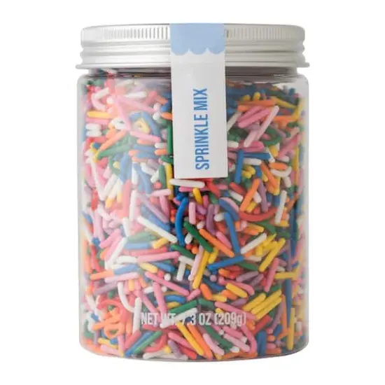 PME Cake Sweet Street&reg; 7.25oz. Sprinkle Mix Rainbow {3}
