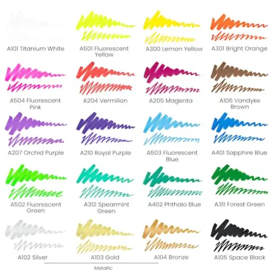 Arteza&reg; 20 Acrylic Paint Marker Set {3}