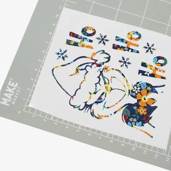 Floral Pattern Permanent Vinyl by Make Market&reg; {6}