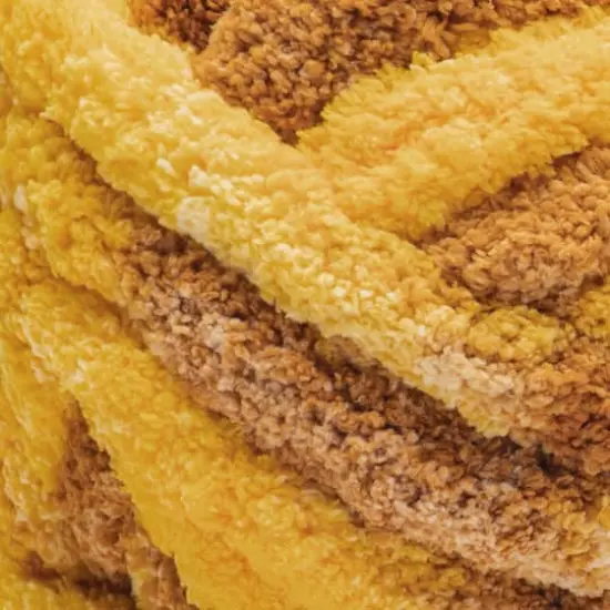 Bernat&reg; Blanket Big Mist-ical&trade; Yarn Mottled Gold {3}