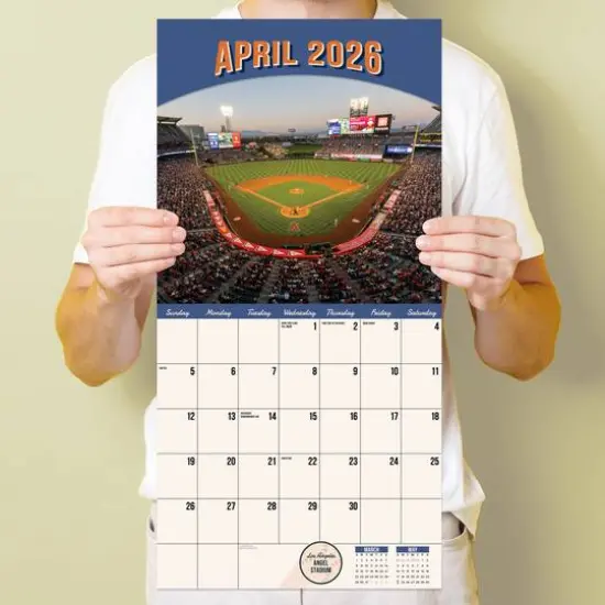 2026 Ballparks Wall Calendar {5}
