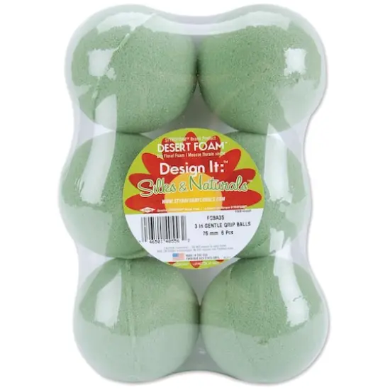 FloraCraft&reg; DryFoM Floral Desert Ball, 6ct. {1}