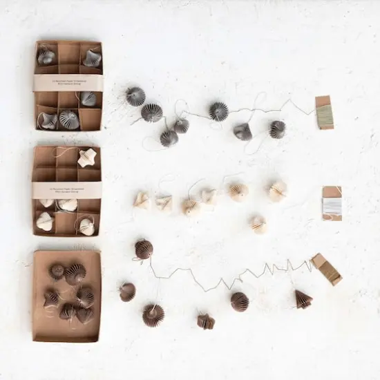 Hello Honey 1.5" Cream Decorative Paper Folding Honeycomb Ornaments, 12ct. {4}