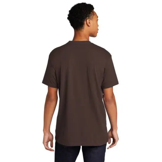 Next Level Neutrals Crew Neck Unisex Cotton T-Shirt Dark Chocolate {6}