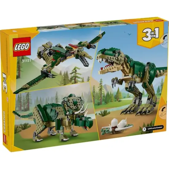 LEGO&reg; Creator 3in1 T. rex, Dinosaur Toy for Kids 31151 {4}