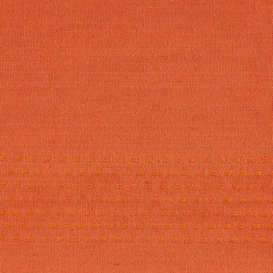 DII&reg; Burnt Orange Dobby Stripe Cloth Dinner Napkins, 6ct. {6}