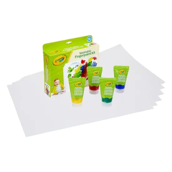 Crayola&reg; Washable Fingerpaint Kit {3}