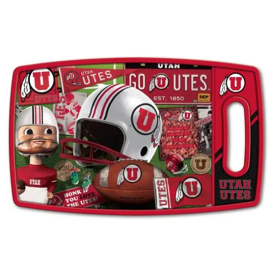  Utah Utes Retro Series Cutting Board Assorted {1}