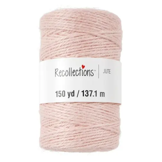 150yd. Rose Jute Spool by Recollections&trade; {4}