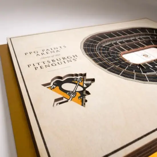 NHL 5-Layer StadiumView Wall Art Pittsburgh Penguins {6}