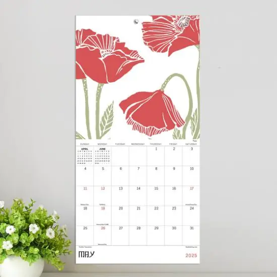 TF Publishing 2025 Flower Garden Mini Calendar {6}