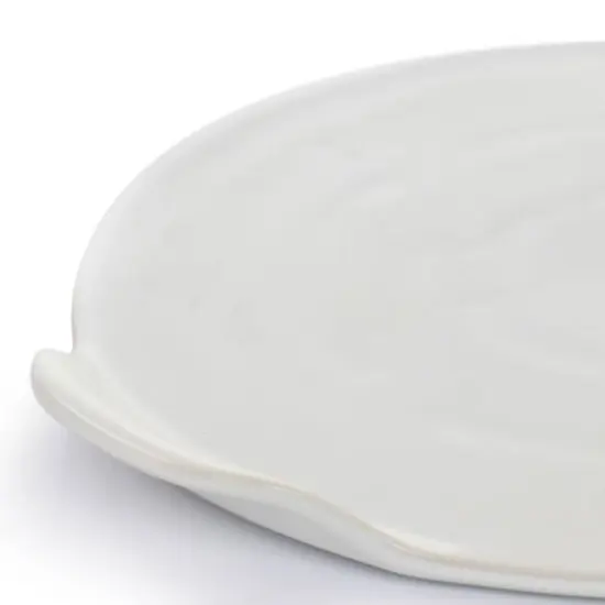 Gibson Home White Forno Flame Proof Ceramic Pizza Stone {4}