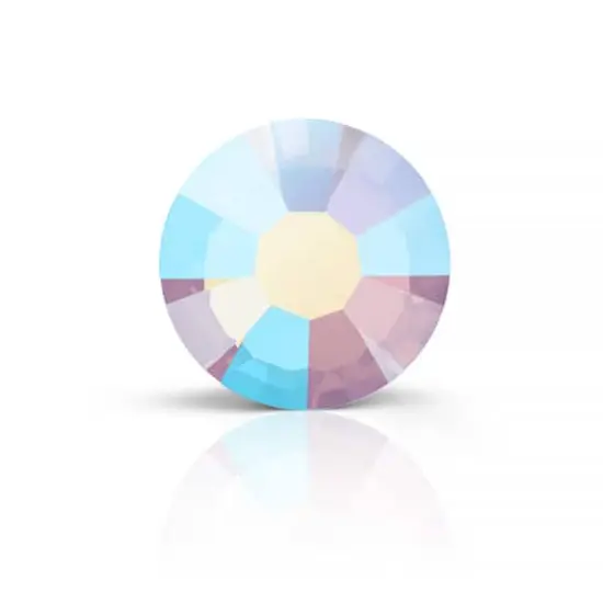 Preciosa MAXIMA SS9 Aurora Borealis Flatback Czech Crystals, 144ct. Rose Opal AB {1}