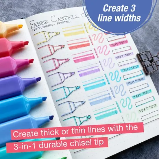 Faber-Castell&reg; Textliner 24 Color Desk Set {4}