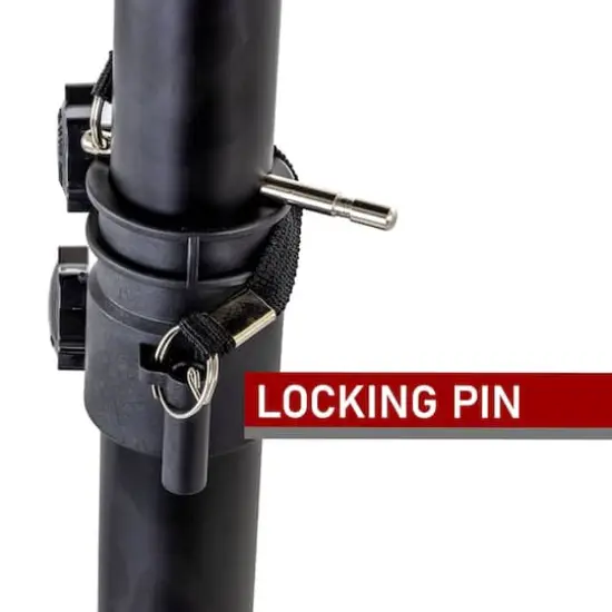 beFree Sound 12" Bluetooth Rechargeable Portable PA Party Speaker With Reactive LED Lights & Stand {5}