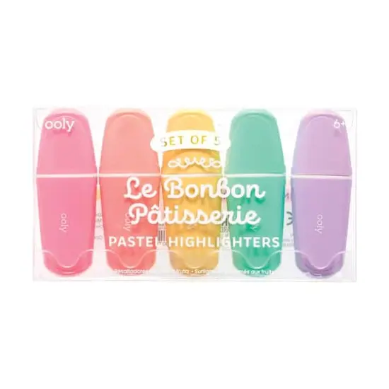 OOLY Le BonBon Patisserie 5-Color Pastel Highlighter Set {1}