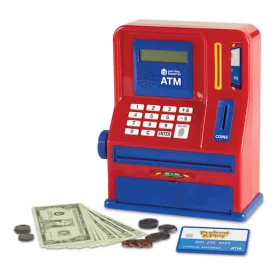 Learning Resources&reg; Pretend & Play&reg; Teaching A.T.M. Bank {1}