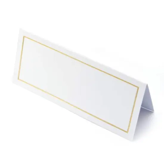 Gold Border Place Cards by Recollections&trade;, 48ct. {1}