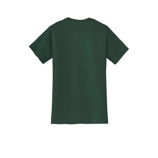 JERZEES&reg; DRI-POWER&reg; 50/50 Cotton/Poly Pocket T-Shirt Forest Green {5}