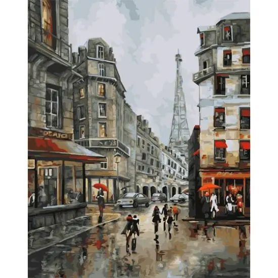 Crafting Spark Paris Days Painting by Numbers Kit {1}