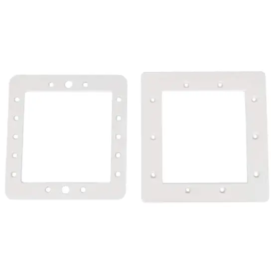 Swim Central 8.25" White Hydrotools Swimming Pool Skimmer Face Plate & Butterfly Gasket {5}