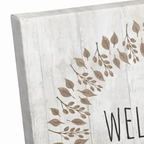 Autumn Welcome Canvas Wall Art {4}