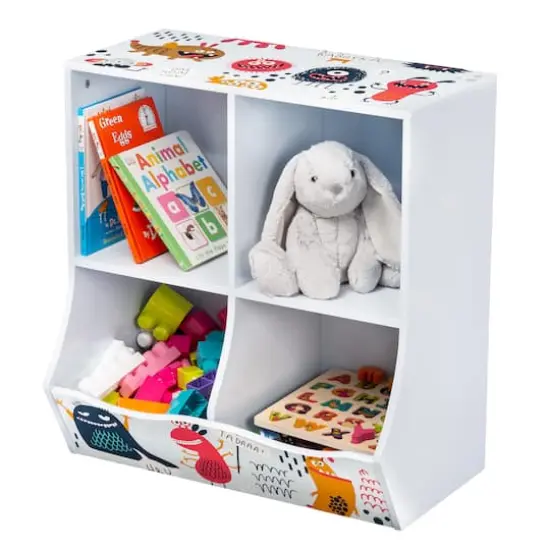 Honey Can Do 23.7" Kids 4 Cube Storage Caddy {1}