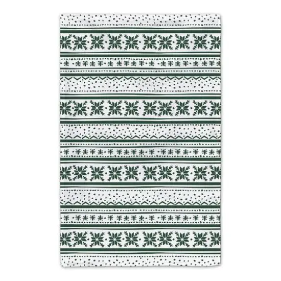 Watercolor Christmas Tree Tea Towel Set {6}