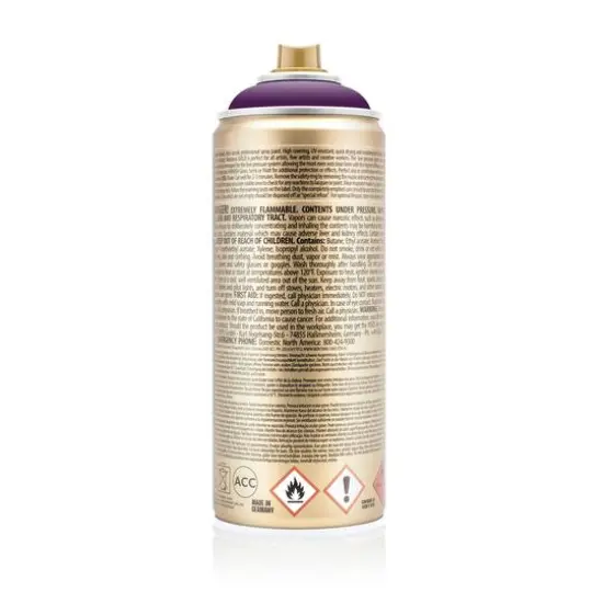 Montana&trade; Gold Acrylic Professional Spray Paint G4240 Lakers {7}