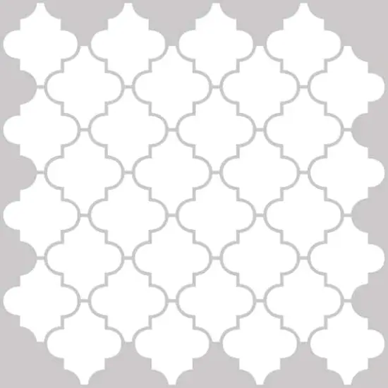InHome Quatrefoil Peel & Stick Backsplash Tiles {1}
