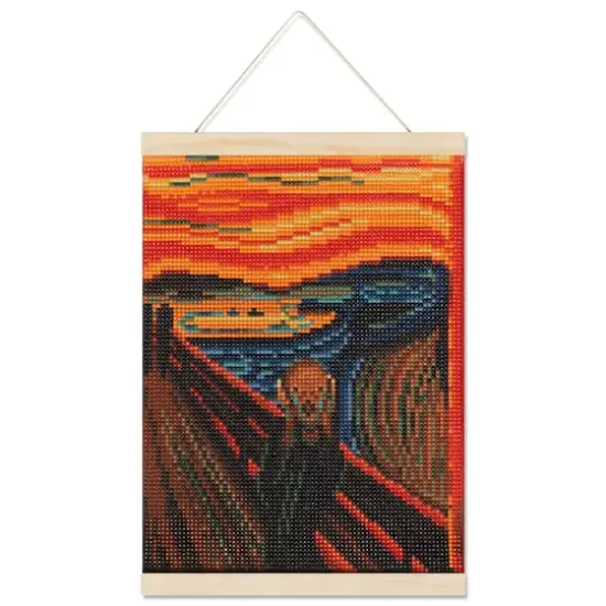The Scream with Frame Diamond Art Kit by Make Market&reg; {1}