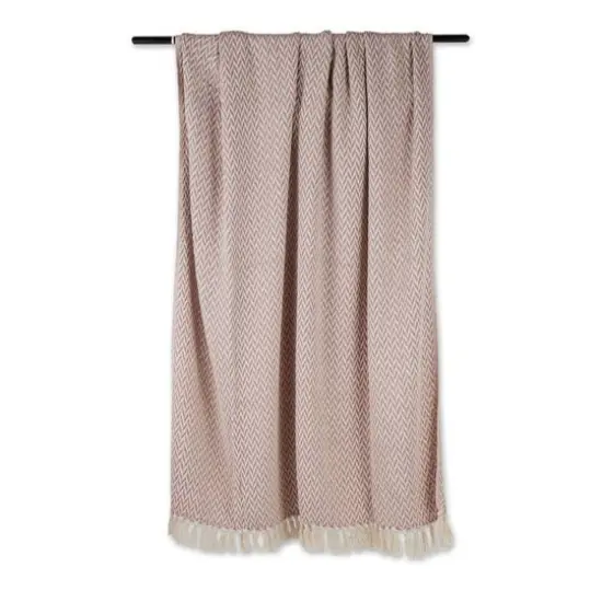 DII&reg; Zig-Zag Throw Pale Mauve {4}