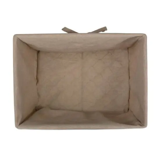 DII&reg; Desert Taupe Lined Vintage Wire Basket Set {11}