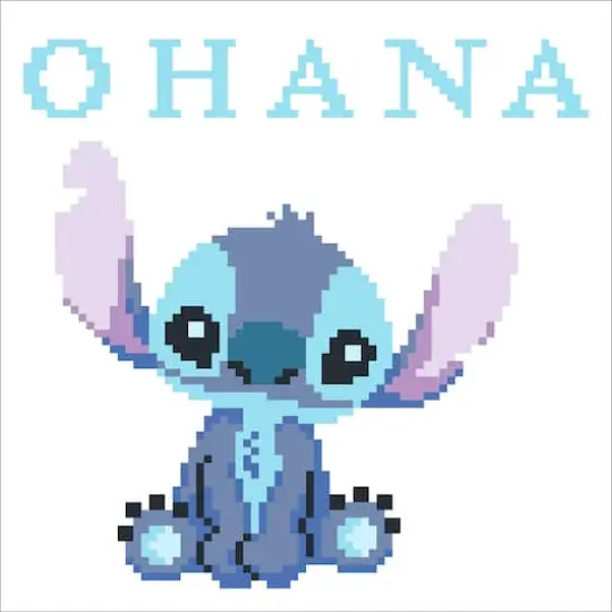 Camelot&reg; Dots Lilo & Stitch Ohana Diamond Painting Kit {3}