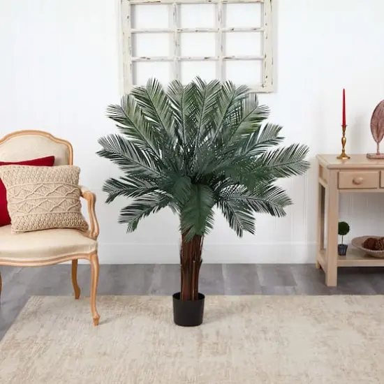 4ft. Potted UV Resistant Cycas Tree {5}