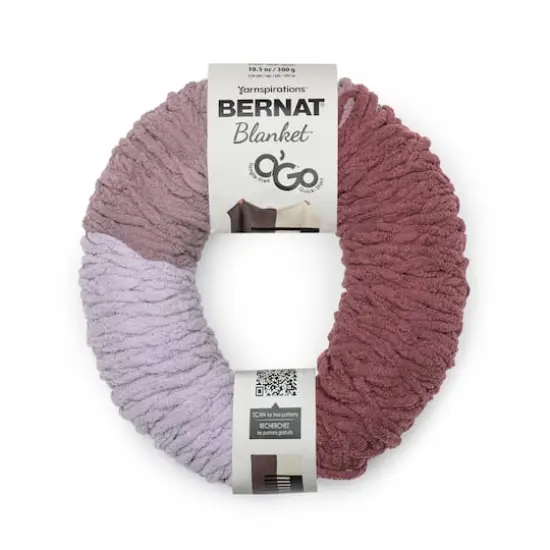 Bernat&reg; Blanket O'Go&trade; Yarn Purple Plum {1}