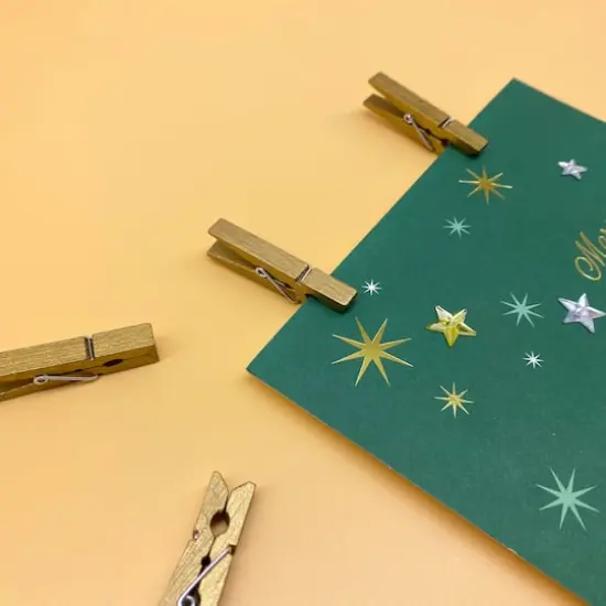 Medium Gold Clothespins by Recollections&trade; {4}