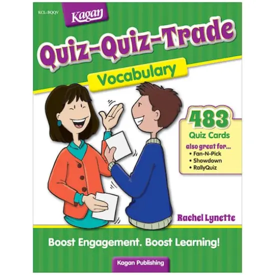 Kagan Publishing Quiz-Quiz-Trade Vocabulary {1}