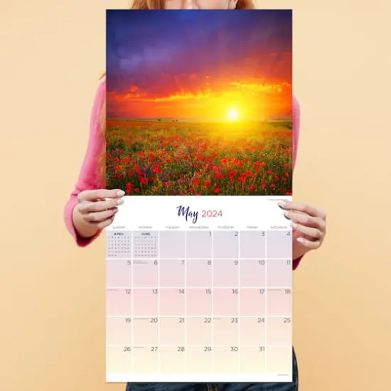 TF Publishing 2024 Sunsets Wall Calendar {6}
