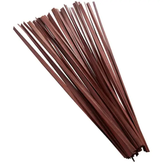 39" Dried Plant Sticks Natural Foliage With Slender Stems Dark Brown {4}