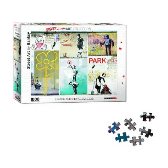 Street Art by Banksy: 1000 Pcs {5}