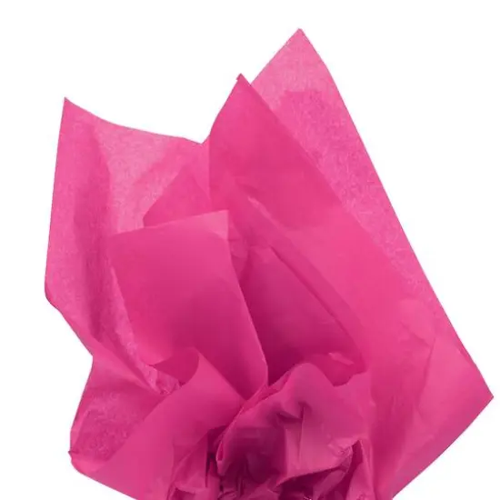 JAM Paper 20" x 26" Tissue Paper, 2 Packs of 10 Sheets Fuchsia {8}